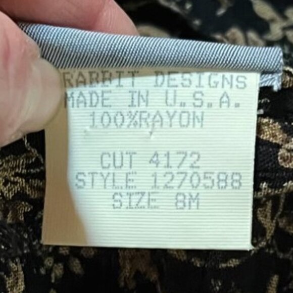 Rabbit Rabbit Rabbit Designs Sleeveless Floral Print Maxi Sundress, Size 8 M - Picture 7 of 9